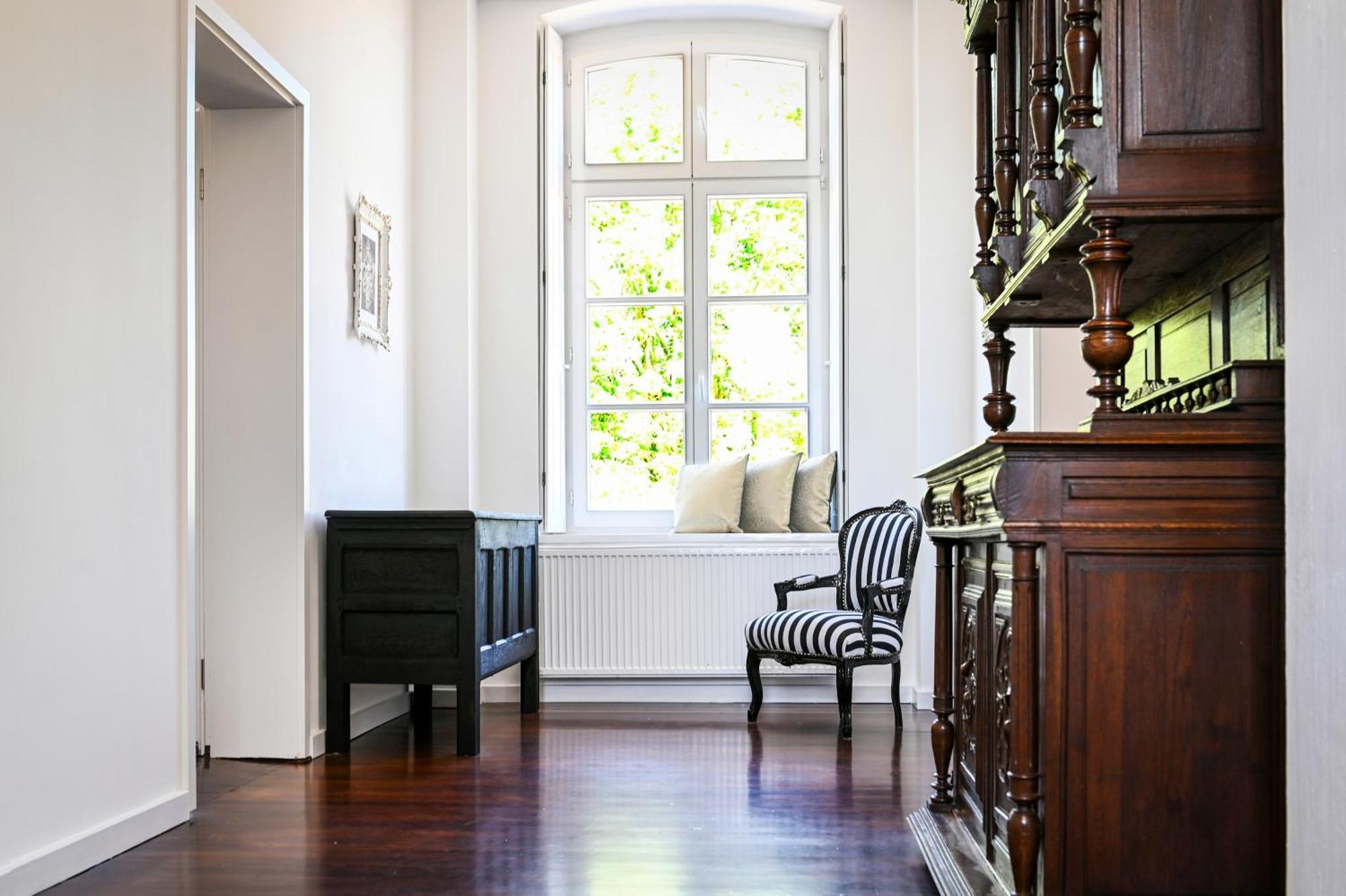 Insel-Apartment Im Herrenhaus Rheinblick Xanten Bagian luar foto